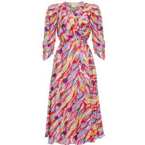 Swing Fashion Trinity_teczowa cocktailjurk voor dames, Meerkleurig, 38