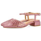 Gioseppo - Mineo - Ballerina's - Metallic Rose - Leer