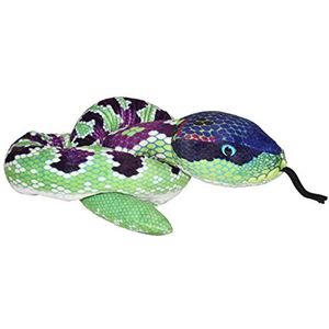 Wild Republic 23525 Plush Snake-54, groen paars