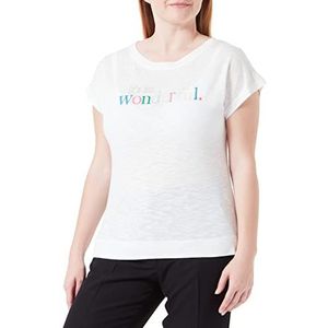 s.Oliver Dames T-shirt, mouwloos, wit, 32, wit, 32