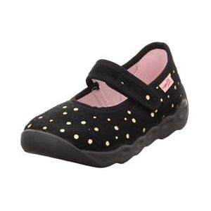 superfit Bubble Muiltje meisjes, Zwart Goud 0020, 23 EU