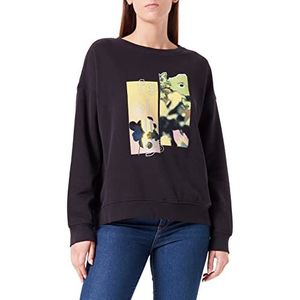 s.Oliver Women's 2122551 Sweatshirt, zwart, 46
