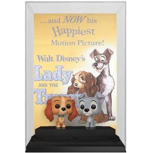 Funko Pop! Movie Poster: Disney - Lady & The Tramp & The Tramp - Vinyl Collectible Figuur - Geschenkidee - Officiële Handelsgoederen - Speelgoed Voor Kinderen en Volwassenen - Model Figuur Voor