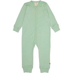 loud + proud Babyoverall, pyjama van biologisch katoen en GOTS-gecertificeerd, Pistacchio, 50/56 cm