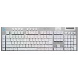 Logitech G G915 X LIGHTSPEED toetsenbord Gamen USB + RF Wireless + Bluetooth QWERTZ Duits Wit