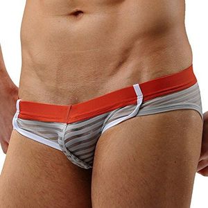Microstripes Brief Grey Maat: S