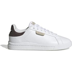 adidas Court Silk Sneakers dames, ftwr white/ftwr white/champagne met., 40 2/3 EU