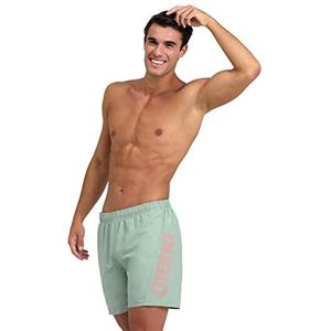 ARENA Fundamentals Logo Boxer R Swim Trunks, jade-Fluo Red, XXL Heren, Jade-fluo Red, XXL