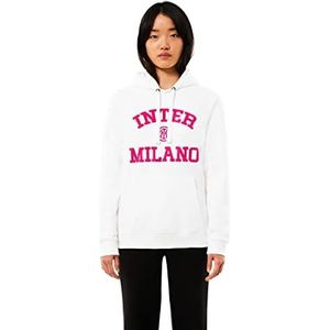 Inter Sweatshirt met capuchon, wit, XS dames, Wit, XS