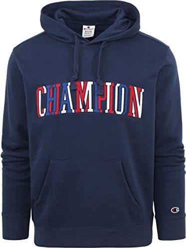 Champion Sweatshirt met capuchon voor heren, marineblauw (Nava), S