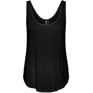 PIECES Dames Pcbillo Tank Top Solid Noos Bc Tanktop, zwart, XS