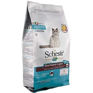 Schesir Cat Dry Sterilised & Light Vis 400 gr