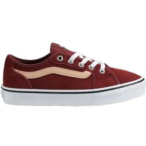 Vans Filmore Decon Sneakers voor dames, Metallic Sidestripe Brown, 37 EU