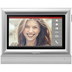 Legrand video-interieur met monitor voor uitbreiding van de video naar het 2-familiehuis, 7 inch (Touchscreen), aluminium