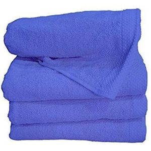 Miracle Home Handdoek Nil 100 x 150, 100% katoen, lichtblauw, 100 x 150 cm