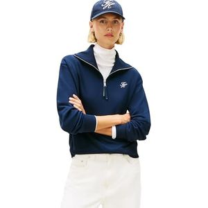 TOMMY HILFIGER Sweatshirt  navy / wit