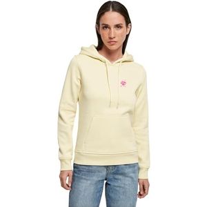 Miss Tee Dames hoodie Self Love Club Hoody, casual hoodie met opdruk, regular fit, maten XS - 5XL, Softyellow, L