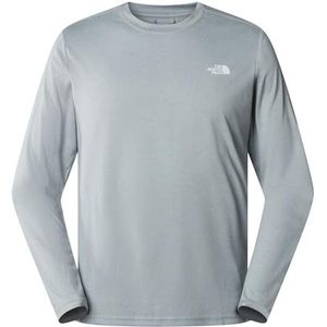 THE NORTH FACE Reaxion Sweater Mid Grey Heather L