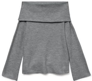 Vero Moda - Era - Gebreide Pullover - Off Shoulder - Lange Mouwen