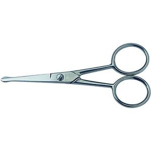 Victorinox Nasenhaarschere Maniküre Pediküre Zubehör, Nasenschere, Vernickelt, 10cm, silber