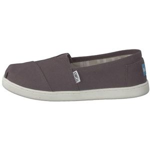 TOMS Alpargata Core Platte slippers voor kinderen, uniseks, grijs, 32.5 EU