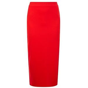 faina Midirok van gebreid dames 19227030, rood, L