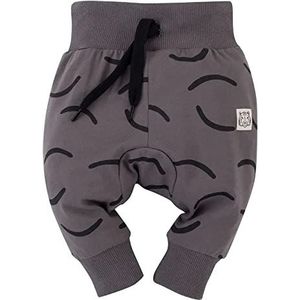 Pinokio Uniseks casual broek voor kinderen, grafietgrijs, 62 cm