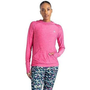 Dare2b Dames Sprint City Hoodie Pullover Sweater, Puur Roze Marl, 34