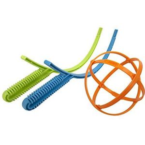 Schildkröt® Ogo Sport Jabbitset, 2 Jabbit centrifugeren van groene en blauwe robuuste kunststof, 1 kunststof bal, 970101