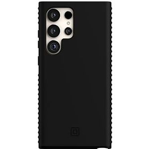 Incipio Grip Series hoesje voor Samsung Galaxy S23 Ultra, multi-directionele grip, 14 ft (4,3 m) valbescherming - zwart (SA-2049-BLK)