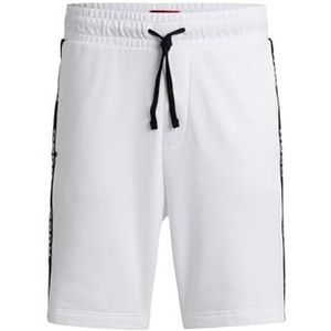HUGO Sporty Logo Shorts, White100, M