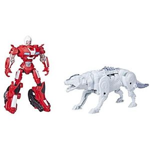 Transformers Rise of the Beasts Arcee & Silverfang - Actiefiguur