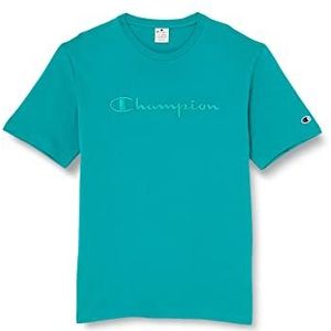 Champion Rochester 1919 Logo Crewneck S-S T-shirt, messing (DEK), S voor heren, Ottan (Dek), S