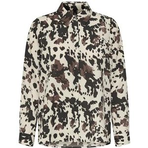 ONLY Dames Onlnova Life Vis L/S New Grace Shirt, Chocolate Lab, XL, Chocolade Lab, XL