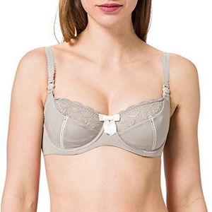 Cache Coeur Lisa balconette borstvoedingsbeha voor dames, Grijs (kaki), 75F