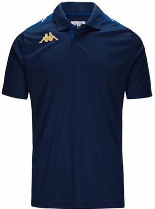 Kappa Ghiolo Korte Mouw Poloshirt Blauw L Man
