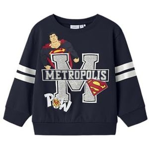NAME IT - NMMJASP SUPERMAN - Sweatshirt - Navy - Geel - Rood - Wit