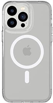 tech21 iPhone 14 Pro Evo Clear Compatibel met MagSafe - Krasbestendig, schokabsorberend, helder telefoonhoesje met 3,7 m bescherming tegen meerdere vallen