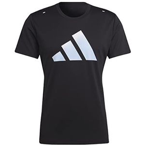 adidas Run Icons 3 Bar T-shirt (korte mouw) voor heren
