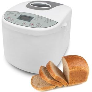 Domaier Broodmachine, 19 programma's voor natuurlijk zuurdesembrood, glutenvrij, brioche, pasta, jam, enz., 3 broodmaten 1,0/1,5/2,0 lB