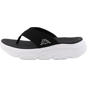 Supremo - Kappa Dames 95K0432001 platte sandalen, zwart, 36 EU, zwart, 36 EU