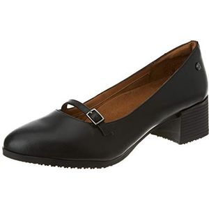 Shoes for Crews 57487-40/6.5 MARLA - Leren instappers, antislip schoenen voor dames, maat 40 EU, ZWART