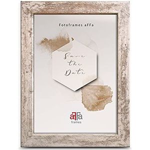 aFFa-frames, Hekla, MDF fotolijst, onderhoudsvriendelijk, rechthoekig, met acrylglas front, gebleekt grenen, 10 x 15 cm