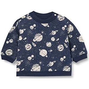 Noppies Baby Jaffa Jaffa Jongens-sweater met lange mouwen, all-over print, zwart, Iris-P554, 62