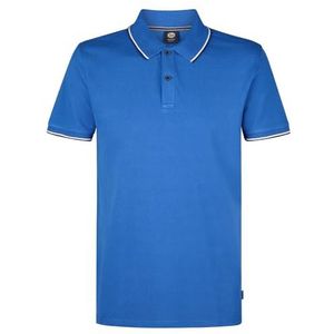 PETROL INDUSTRIES - Herenpoloshirt - Korte Mouwen - Imperial Blue - Katoen