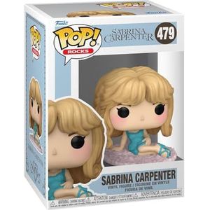 Funko Pop! Rocks: Sabrina Carpenter - (Night Gown) - figuur van vinyl om te verzamelen - cadeau-idee - officiële merchandising - speelgoed voor kinderen en volwassenen - muziekfans - figuur voor
