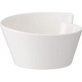 Villeroy en Boch NewWave rijstkom, premium porselein, wit, 1-delige set