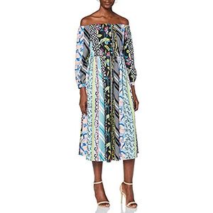 Silvian Heach Rahmania partyjurk voor dames, meerkleurig (Fantasia Unica Qf0), S