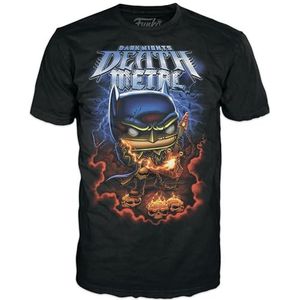 Funko Pop! Tees: DC - Batman #3 - Small - (S) - DC Comics - T-shirt - Kleding - Cadeau-idee - Shirt met korte mouwen voor volwassenen, uniseks, mannen en vrouwen - Officiële Merchandise Fans