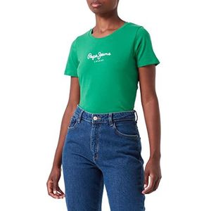 Pepe Jeans New Virginia SS N T-shirt voor dames, 664sherwood, XXS